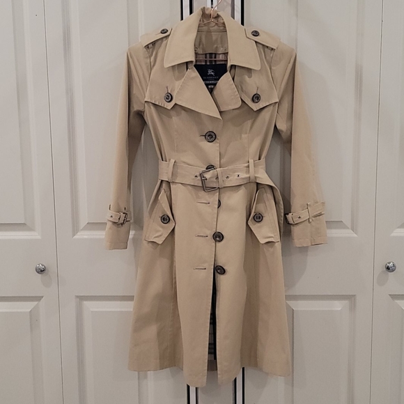 burberry blue label coat